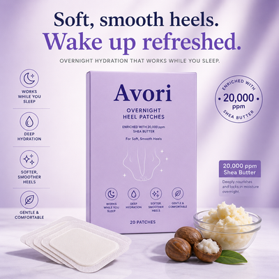Avori Shea Butter Heel Patches