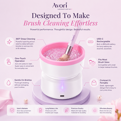 Avori Electric Makeup Brush Cleaner