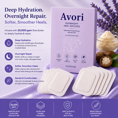 Avori Shea Butter Heel Patches