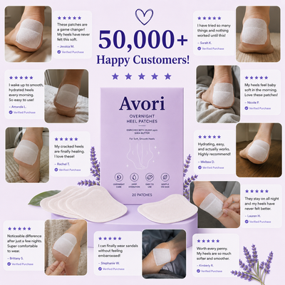 Avori Shea Butter Heel Patches